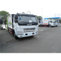 Compress waste collection mobile trash compactor truck